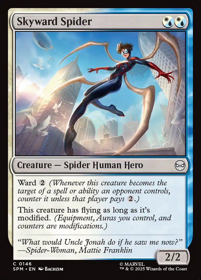 Skyward Spider 146 (Marvel's Spider-Man)  - Foil | Good Games Modbury