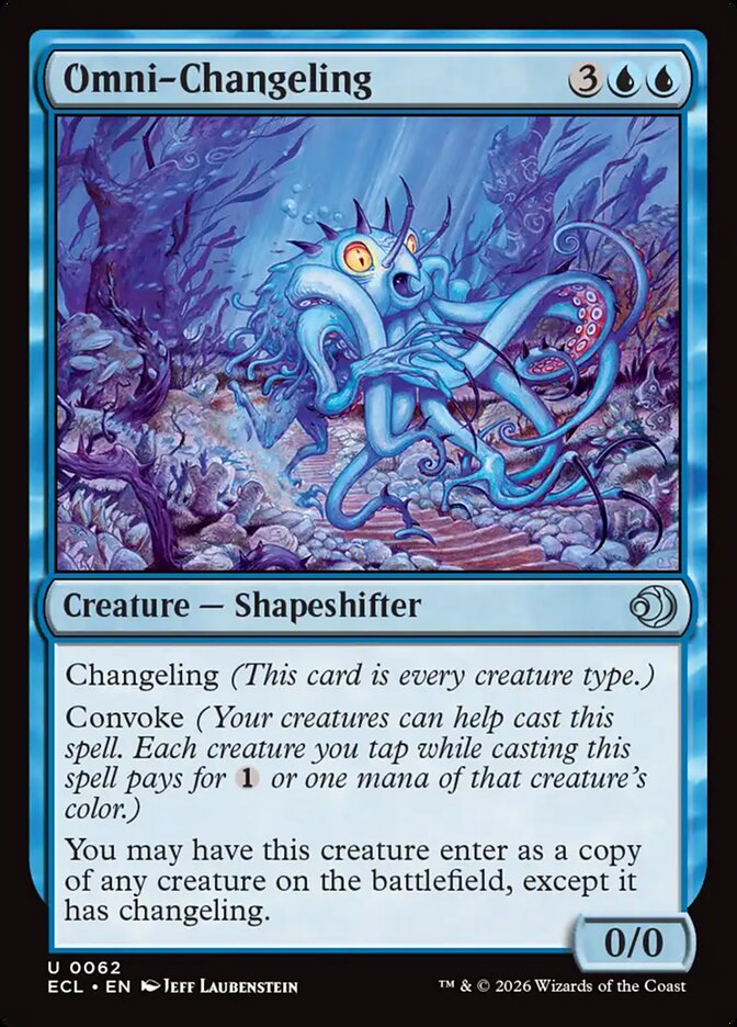 Omni Changeling 62 (Lorwyn Eclipsed)  - Foil | Good Games Modbury