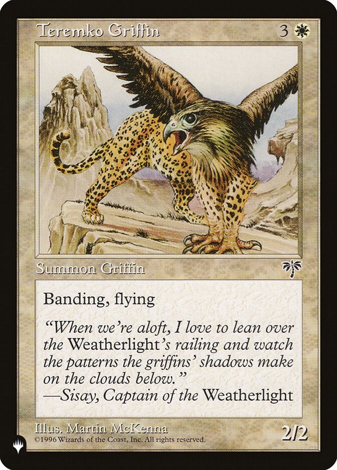 Teremko Griffin MIR-43/5075 (The List Reprints)  | Good Games Modbury