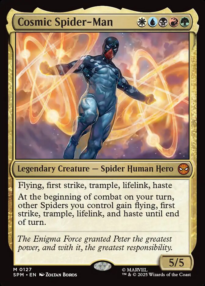 Cosmic Spider-Man 127 (Marvel's Spider-Man)  - Foil | Good Games Modbury