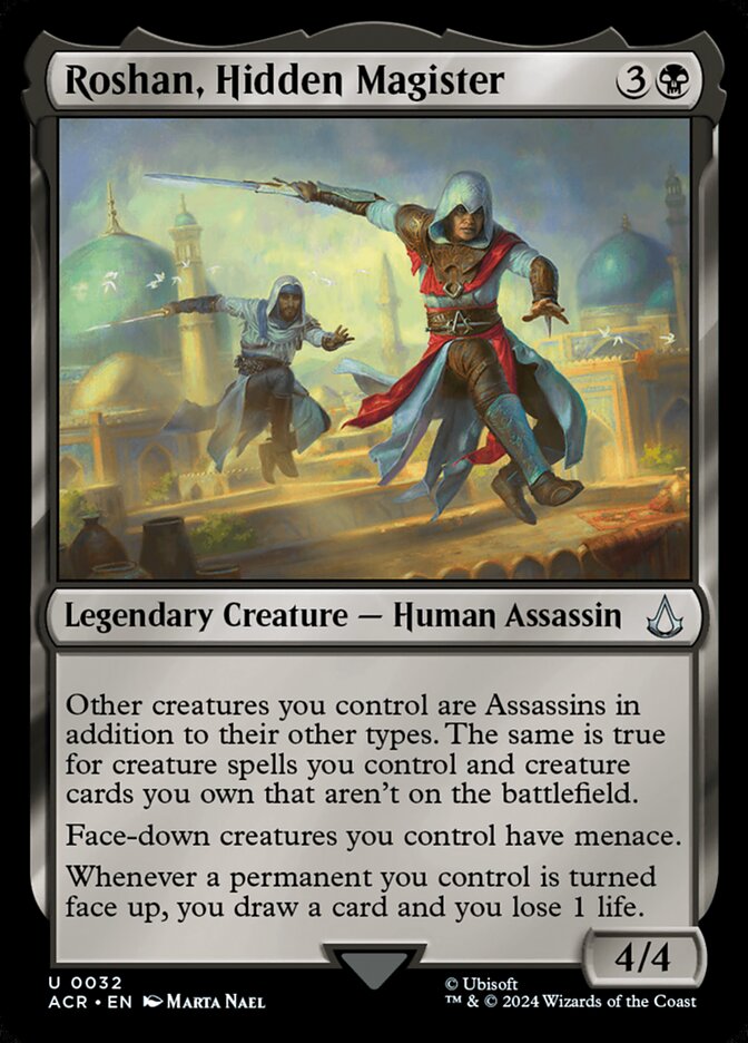 Roshan, Hidden Magister 32 (Universes Beyond: Assassin's Creed)  - Foil | Good Games Modbury