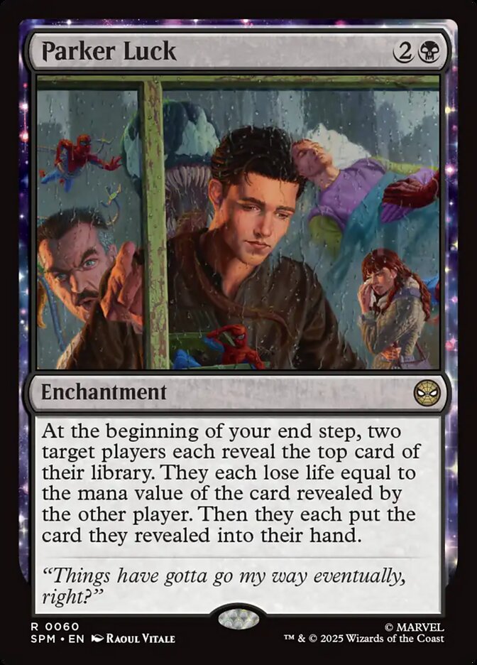 Parker Luck 60 (Marvel's Spider-Man)  - Foil | Good Games Modbury