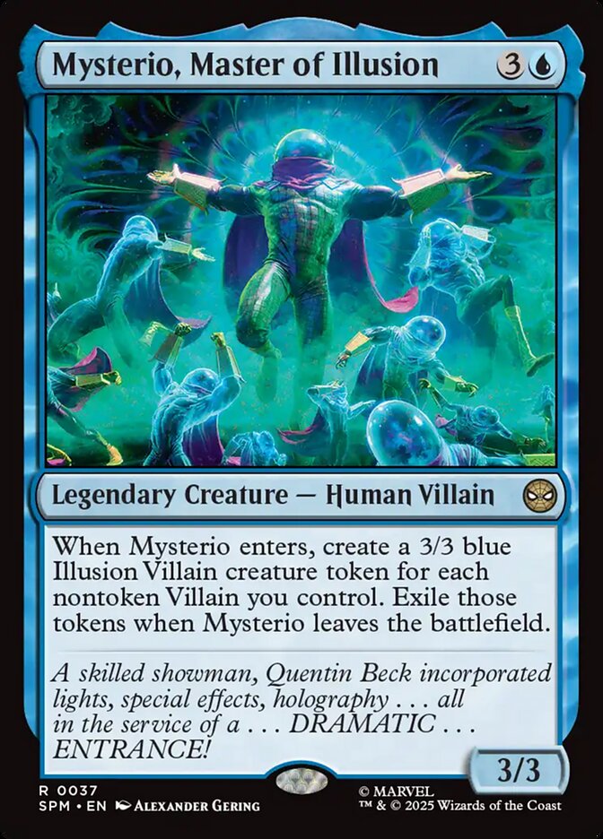 Mysterio, Master of Illusion 37 (Marvel's Spider-Man)  - Foil | Good Games Modbury