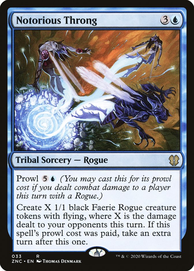 Notorious Throng 33 (Commander: Zendikar Rising)  | Good Games Modbury