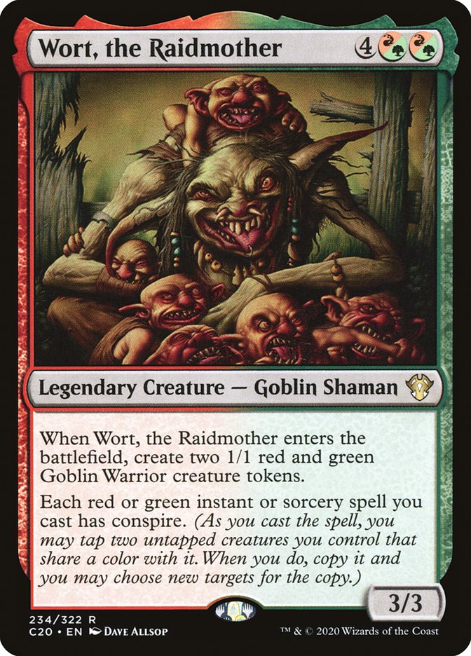Wort, the Raidmother 234/322 (Commander 2020)  | Good Games Modbury