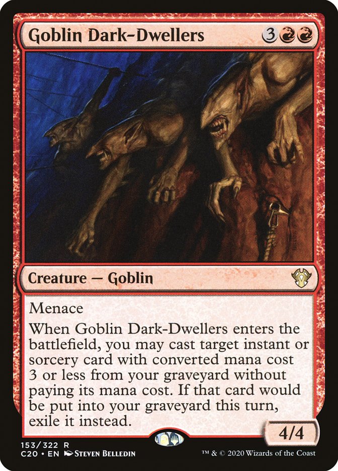 Goblin Dark-Dwellers 153/322 (Commander 2020)  | Good Games Modbury