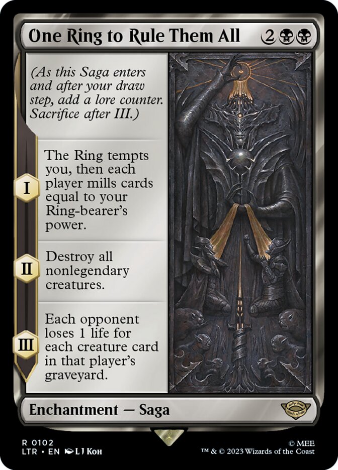 One Ring to Rule Them All 102 (Universes Beyond: The Lord of the Rings: Tales of Middle-earth)  | Good Games Modbury