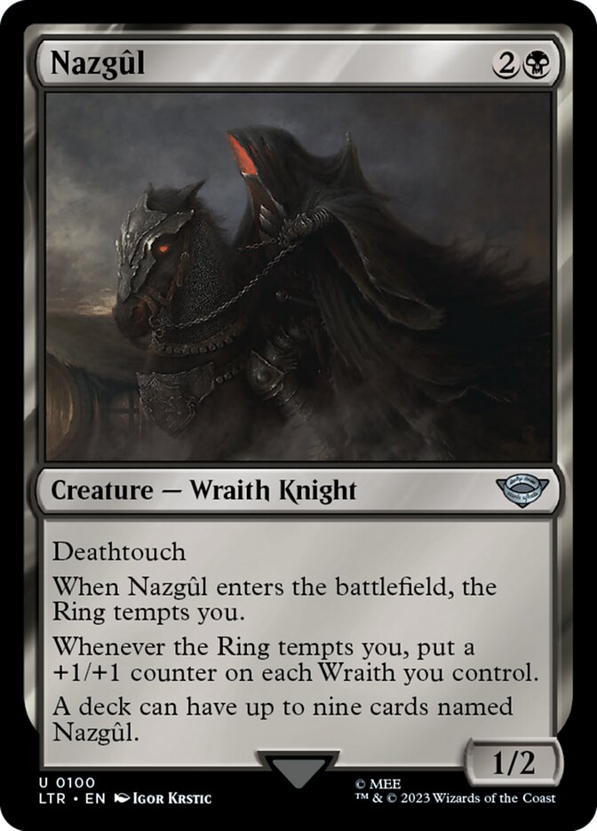 Nazgûl 100 (Universes Beyond: The Lord of the Rings: Tales of Middle-earth)  | Good Games Modbury