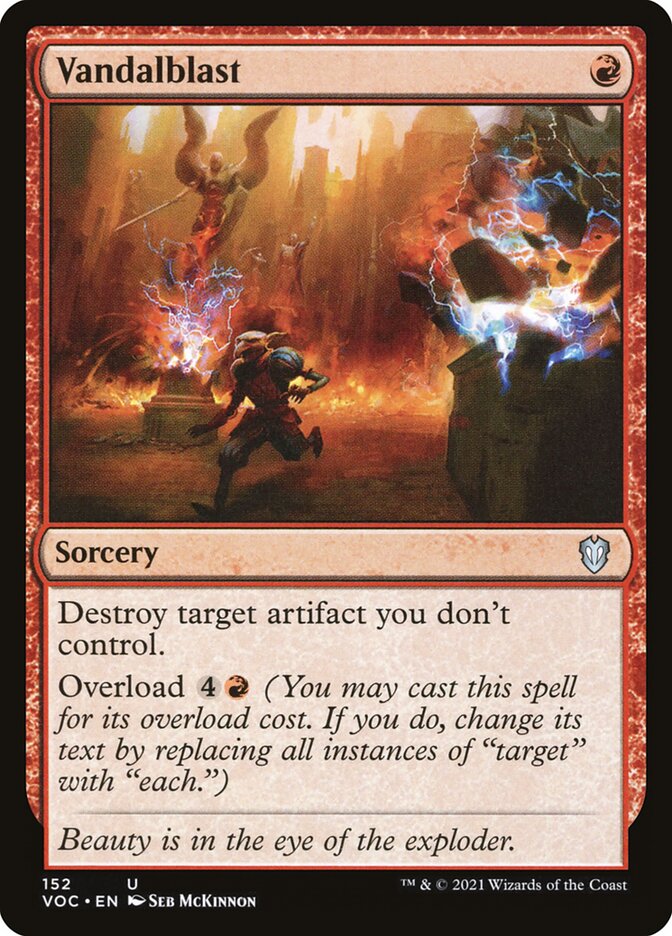 Vandalblast 152 (Commander: Innistrad: Crimson Vow)  | Good Games Modbury