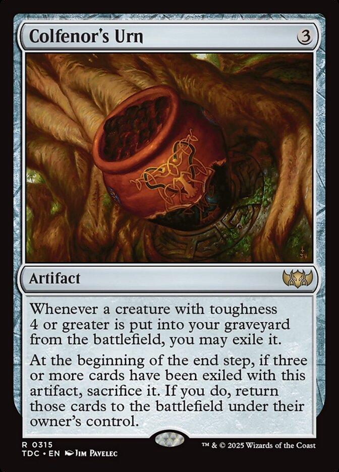 Colfenor's Urn 315 (Commander: Tarkir: Dragonstorm)  | Good Games Modbury