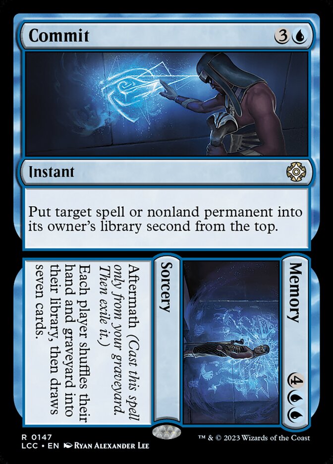 Commit // Memory 147/370 (Commander: The Lost Caverns of Ixalan)  | Good Games Modbury