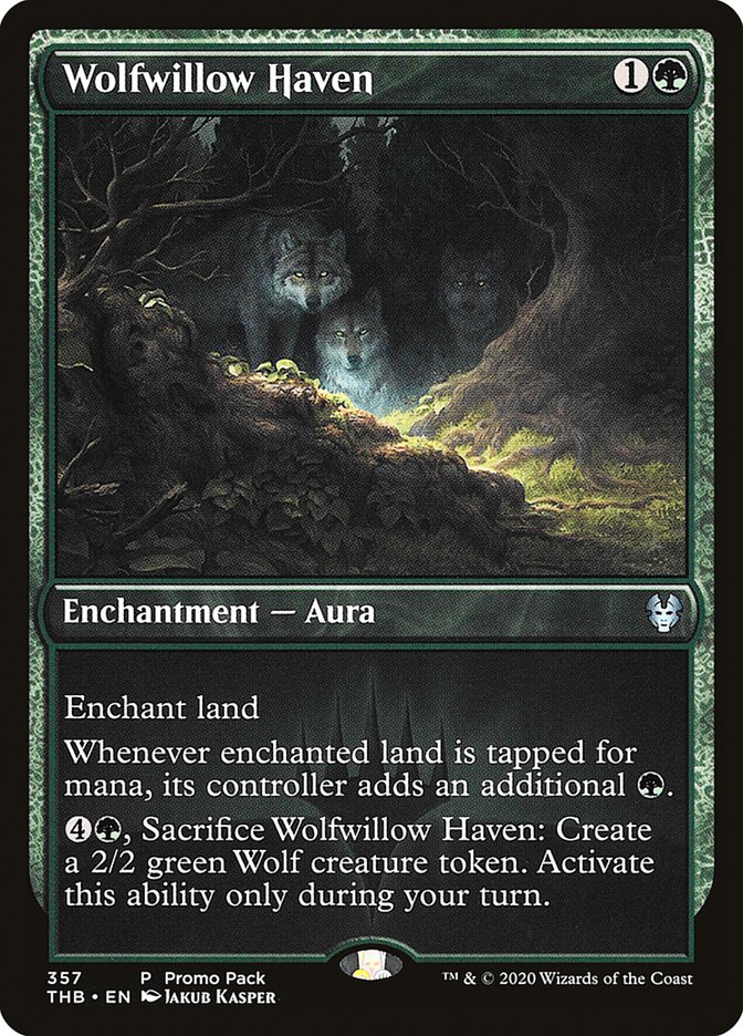 Wolfwillow Haven 357 (Promo Pack: Theros Beyond Death)  - Foil | Good Games Modbury