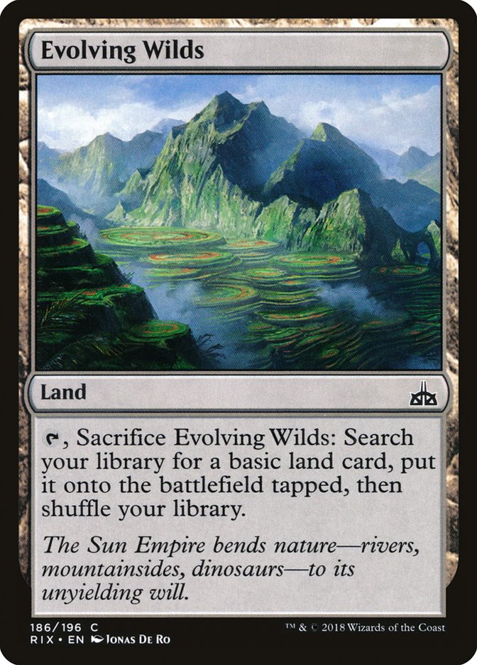 Evolving Wilds 186/196 (Rivals of Ixalan)  | Good Games Modbury