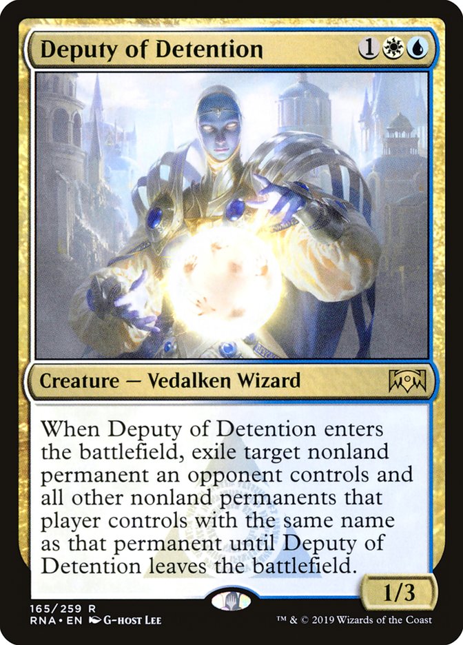 Deputy of Detention 165/259 (Ravnica Allegiance)  | Good Games Modbury