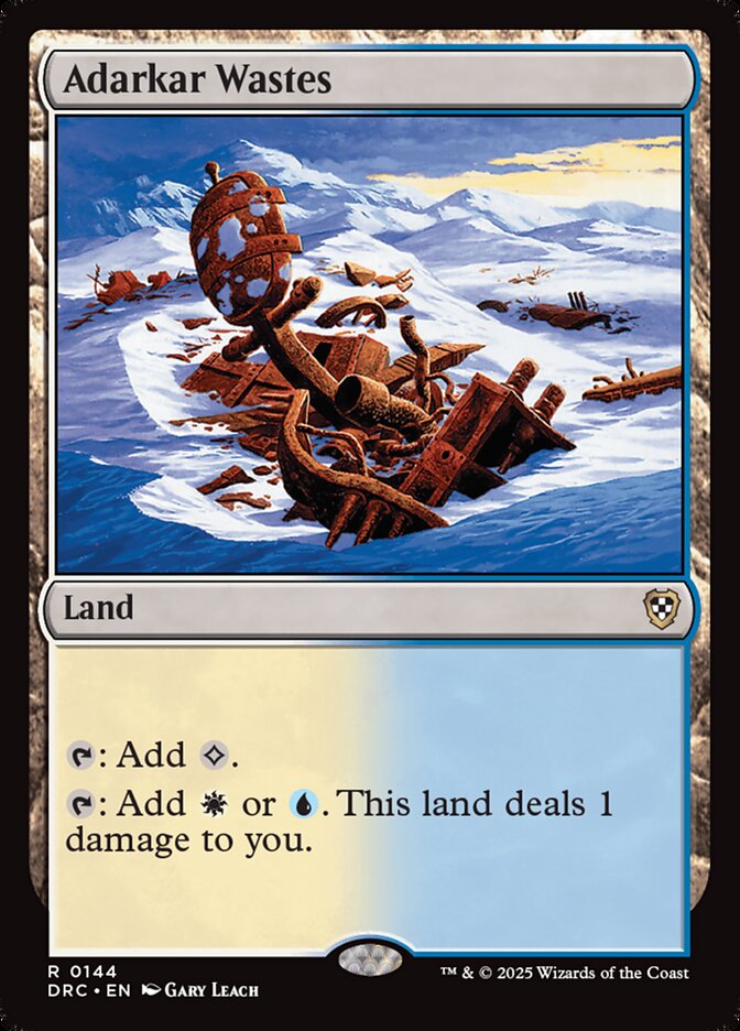 Adarkar Wastes 144 (Commander: Aetherdrift)  | Good Games Modbury