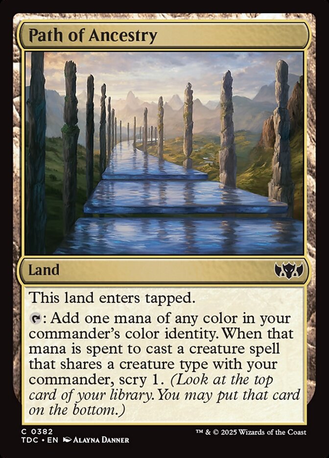 Path of Ancestry 382 (Commander: Tarkir: Dragonstorm)  | Good Games Modbury