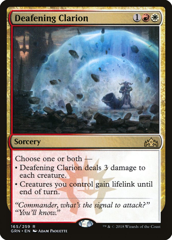 Deafening Clarion 165/259 (Guilds of Ravnica)  | Good Games Modbury
