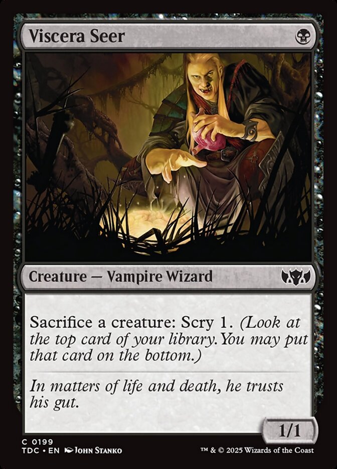 Viscera Seer 199/413 (Commander: Tarkir: Dragonstorm)  | Good Games Modbury