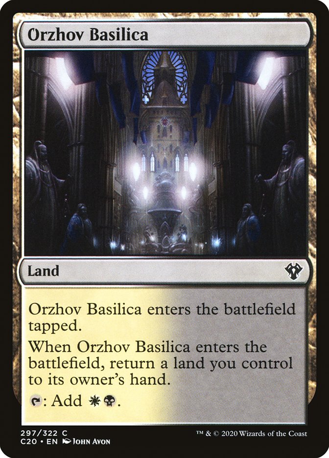 Orzhov Basilica 297/322 (Commander 2020)  | Good Games Modbury
