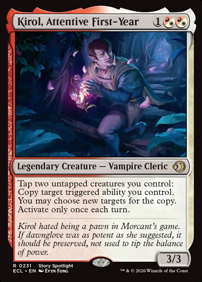 Kirol, Attentive First-Year 231/273 (Lorwyn Eclipsed)  - Foil | Good Games Modbury