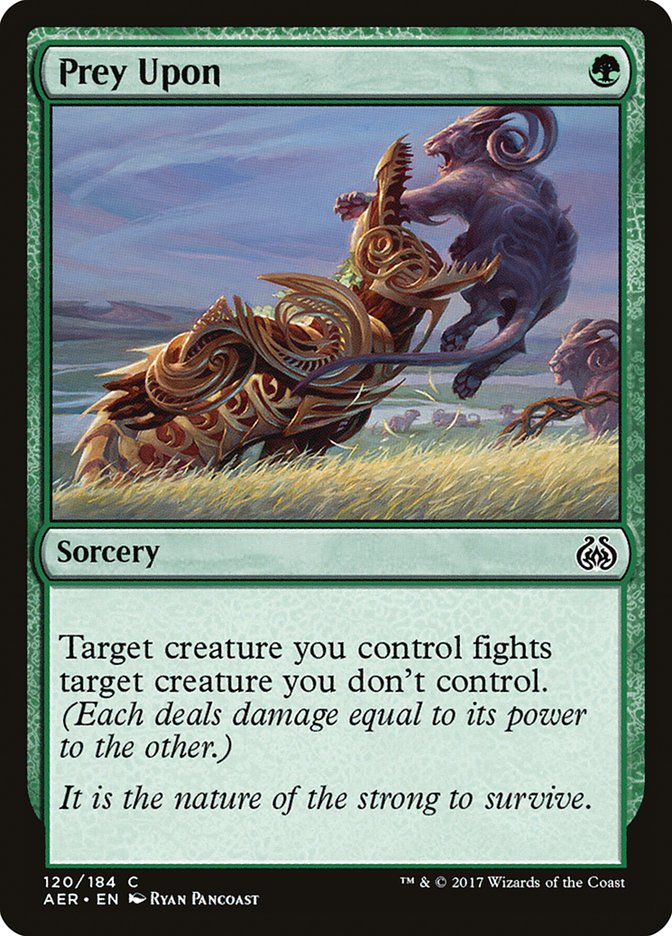 Prey Upon 120/184 (Aether Revolt)  - Foil | Good Games Modbury