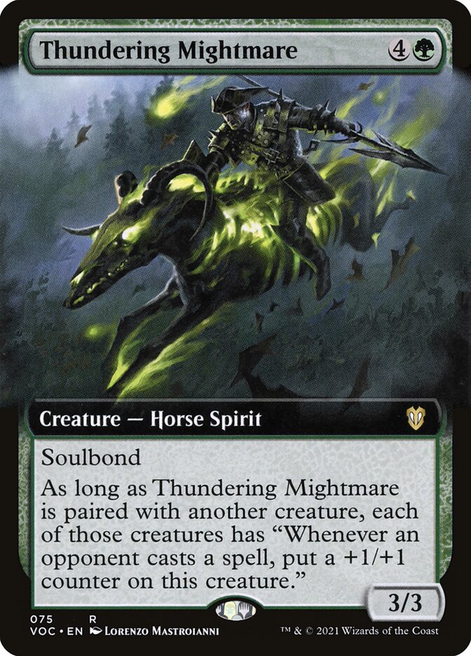 Thundering Mightmare 75/38 (Commander: Innistrad: Crimson Vow)  | Good Games Modbury