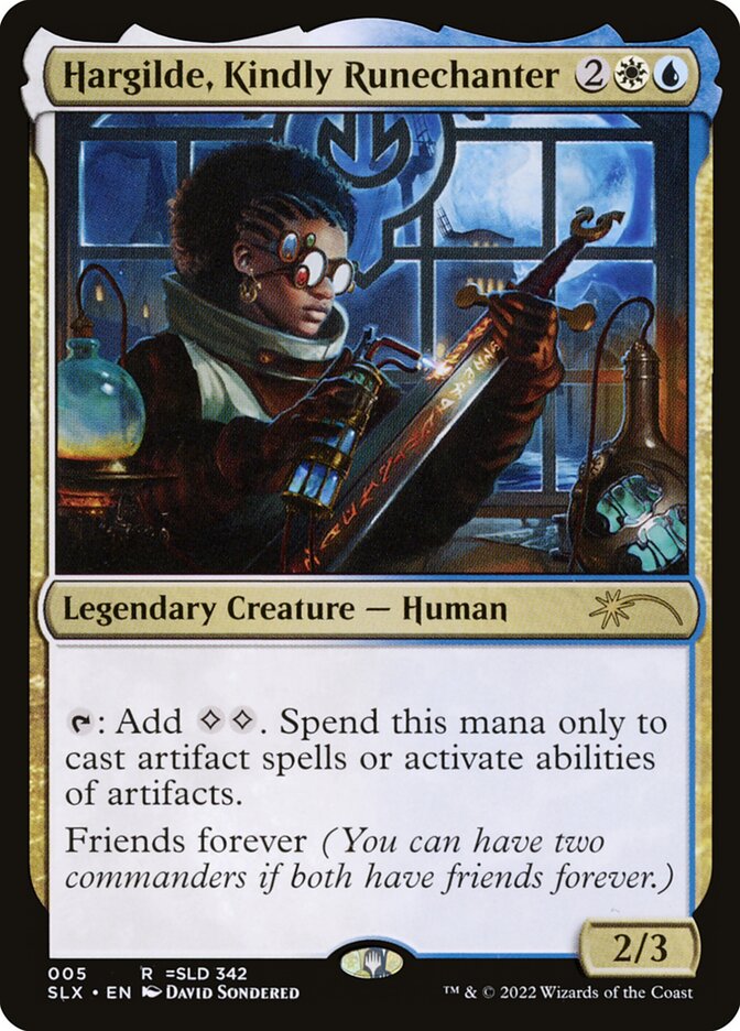 Hargilde, Kindly Runechanter 5/32 (SLX Cards)  | Good Games Modbury