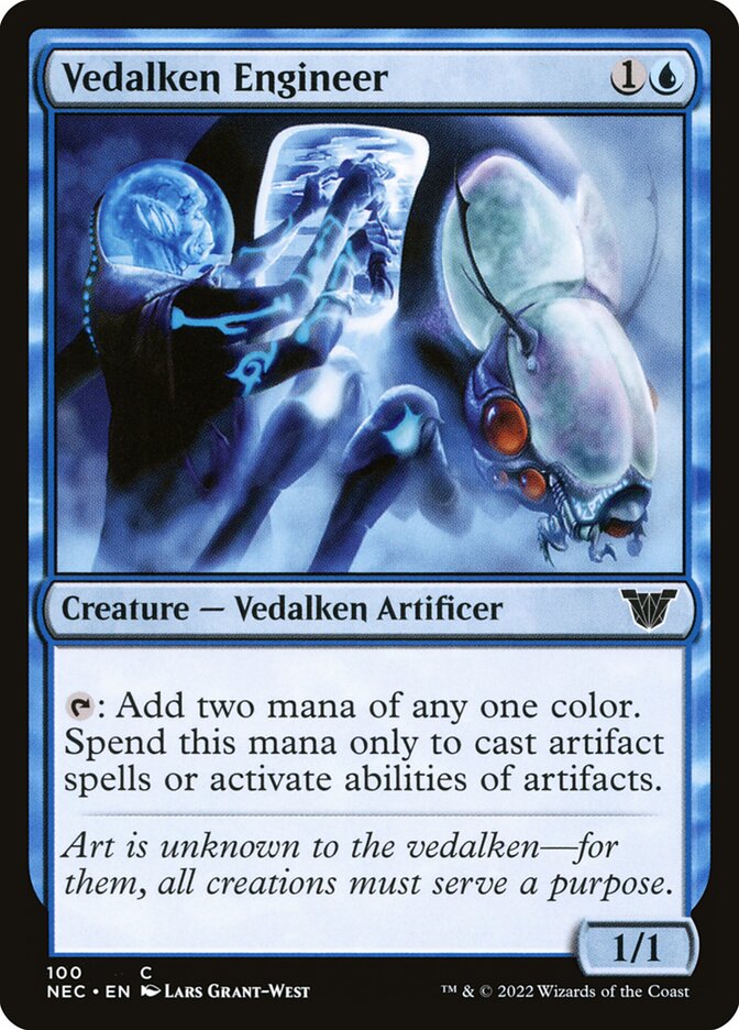 Vedalken Engineer 100/38 (Commander: Kamigawa: Neon Dynasty)  | Good Games Modbury