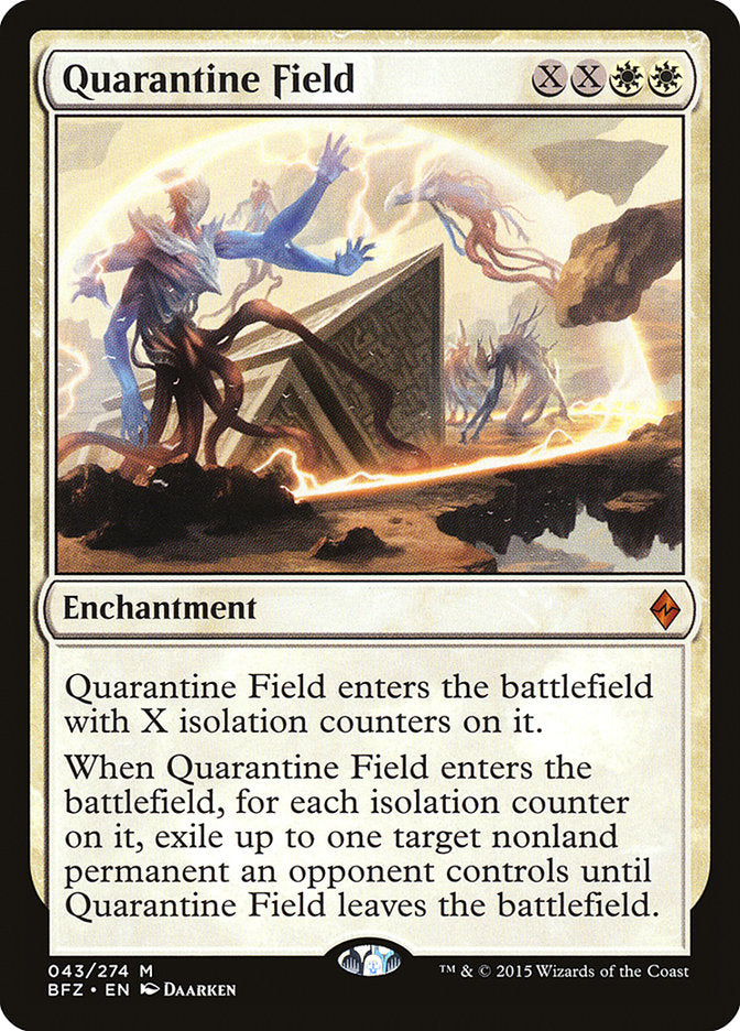 Quarantine Field 43/274 (Battle for Zendikar)  | Good Games Modbury