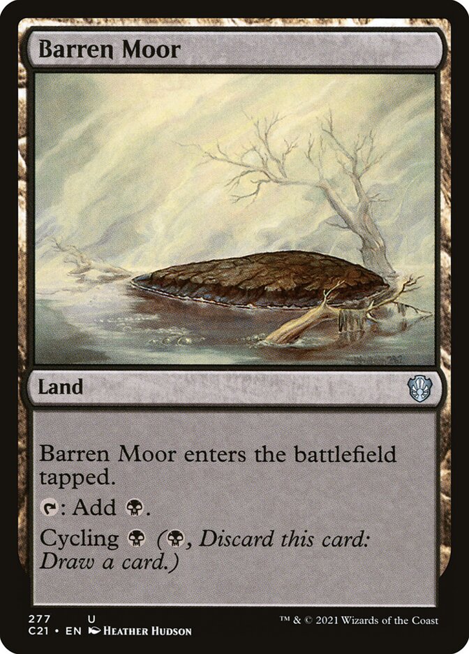 Barren Moor 277/81 (Commander 2021)  | Good Games Modbury