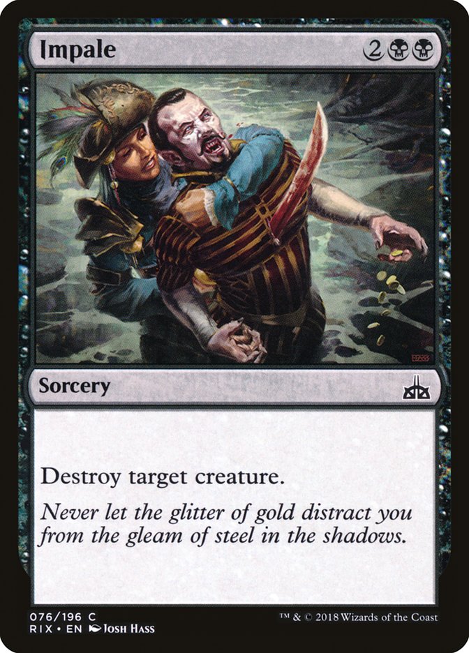 Impale 76/196 (Rivals of Ixalan)  - Foil | Good Games Modbury