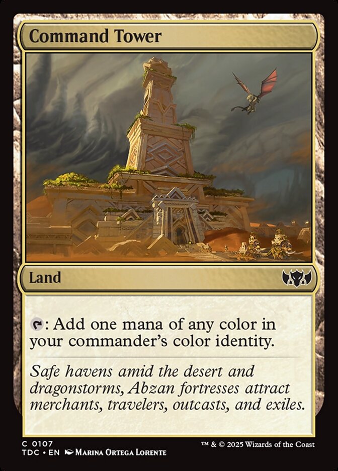 Command Tower 107 (Commander: Tarkir: Dragonstorm)  | Good Games Modbury