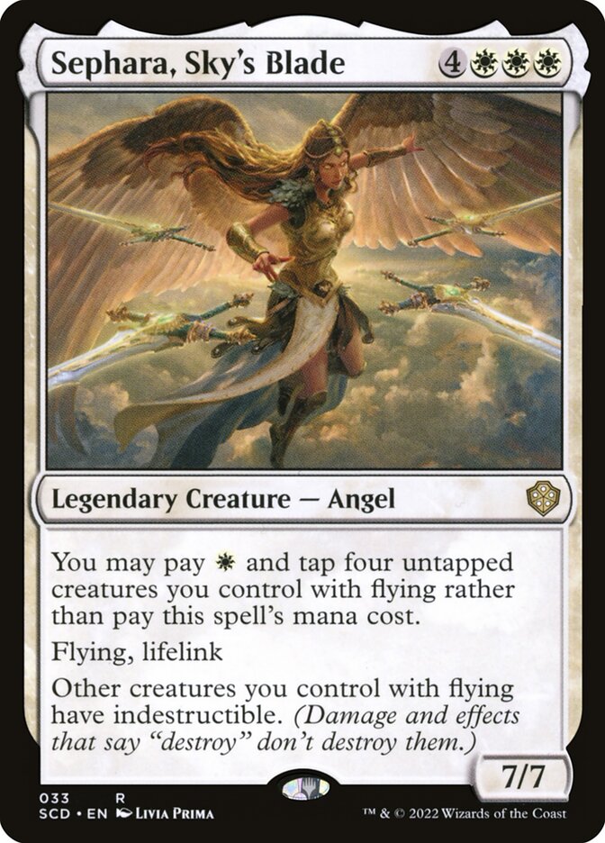Sephara, Sky's Blade 33 (Starter Commander Decks)  | Good Games Modbury