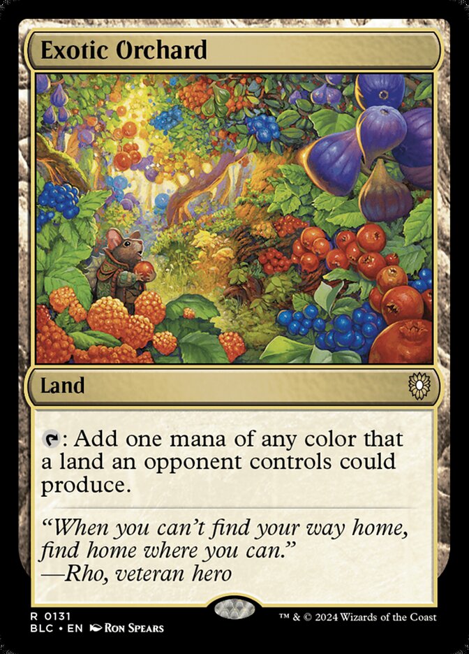 Exotic Orchard 131 (Commander: Bloomburrow)  | Good Games Modbury