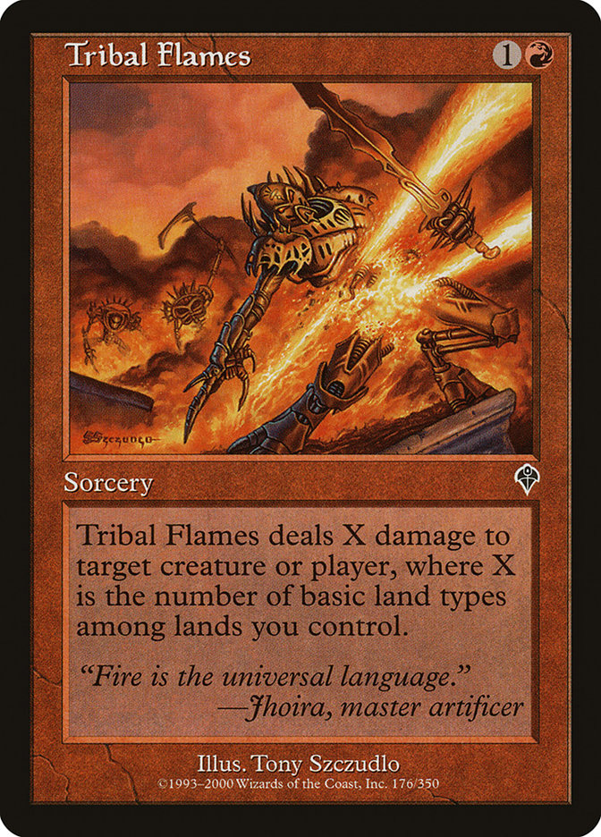 Tribal Flames 176/350 (Invasion)  | Good Games Modbury