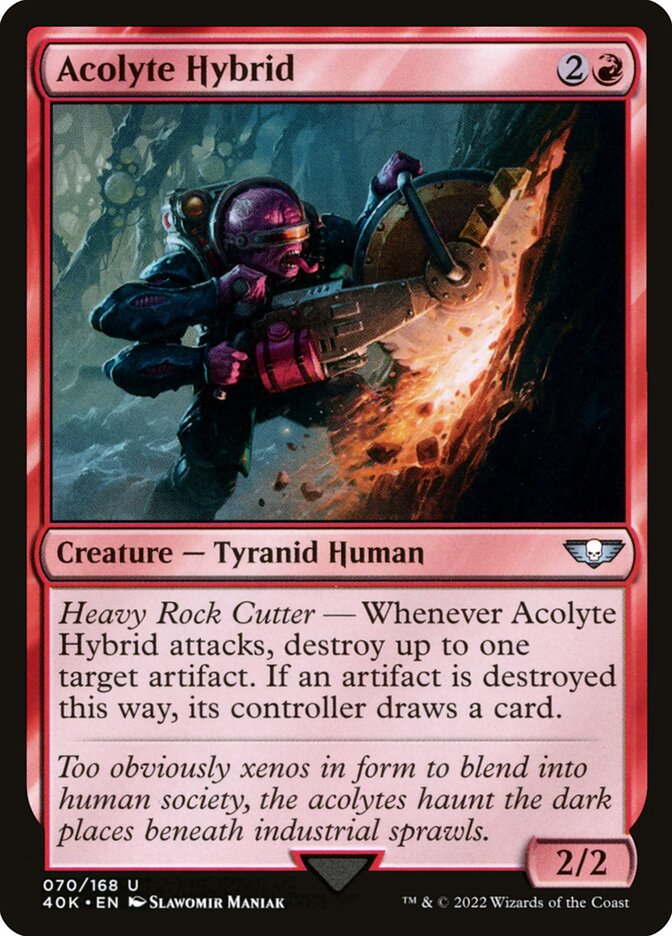 Acolyte Hybrid 70/617 (Universes Beyond: Warhammer 40,000)  | Good Games Modbury
