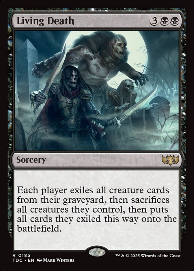 Living Death 185 (Commander: Tarkir: Dragonstorm)  | Good Games Modbury