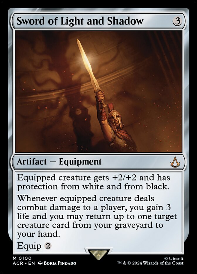 Sword of Light and Shadow 100 (Universes Beyond: Assassin's Creed)  - Foil | Good Games Modbury