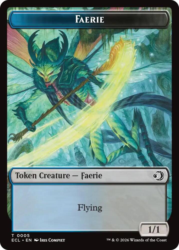 Faerie Goblin Double Sided Token 5 // 6 (Lorwyn Eclipsed)  - Foil | Good Games Modbury
