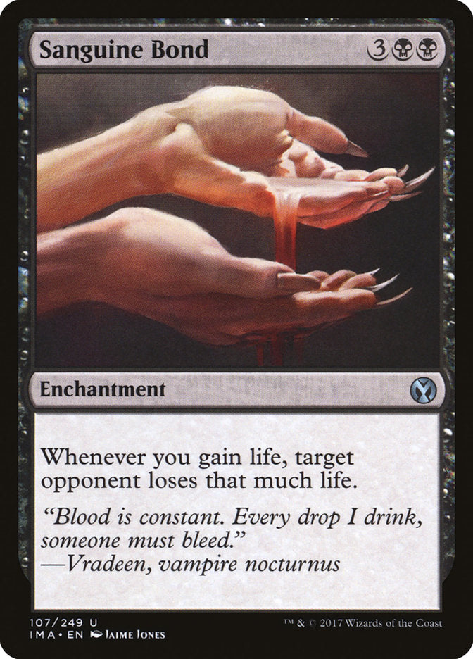 Sanguine Bond 107 (Iconic Masters)  | Good Games Modbury