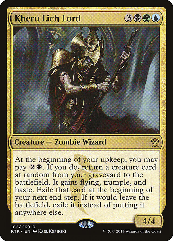 Kheru Lich Lord 182 (Khans of Tarkir)  | Good Games Modbury