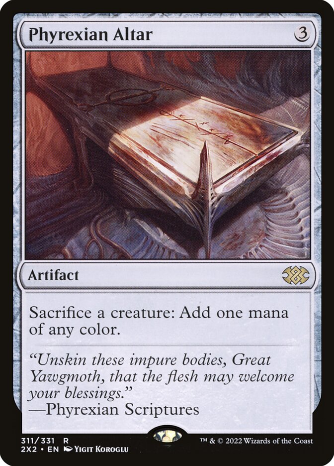 Phyrexian Altar 311/331 (Double Masters 2022)  - Foil | Good Games Modbury