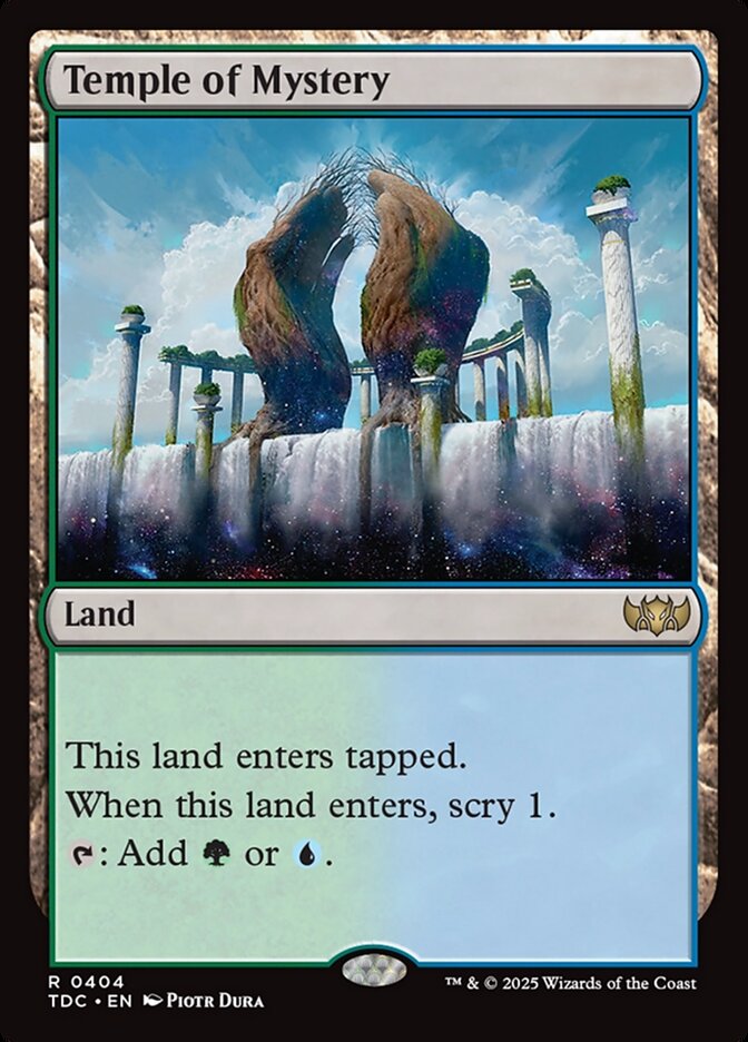 Temple of Mystery 404 (Commander: Tarkir: Dragonstorm)  | Good Games Modbury