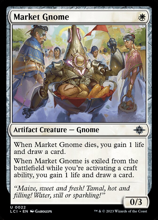Market Gnome 22/291 (The Lost Caverns of Ixalan)  - Foil | Good Games Modbury
