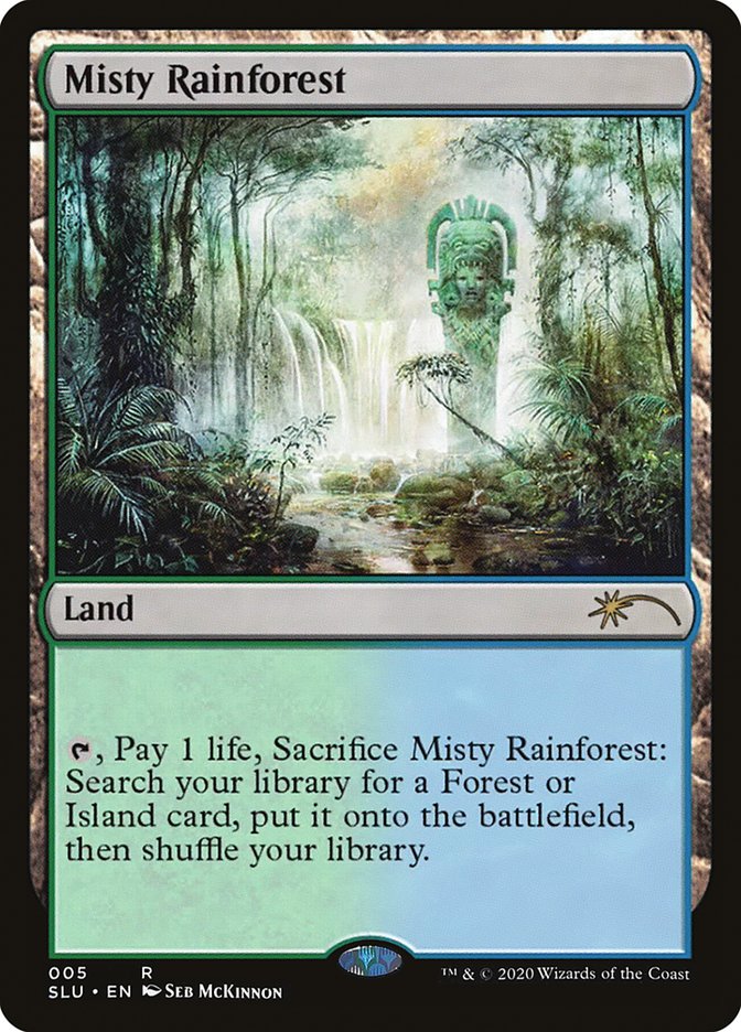Misty Rainforest 5 (Secret Lair Series)  | Good Games Modbury