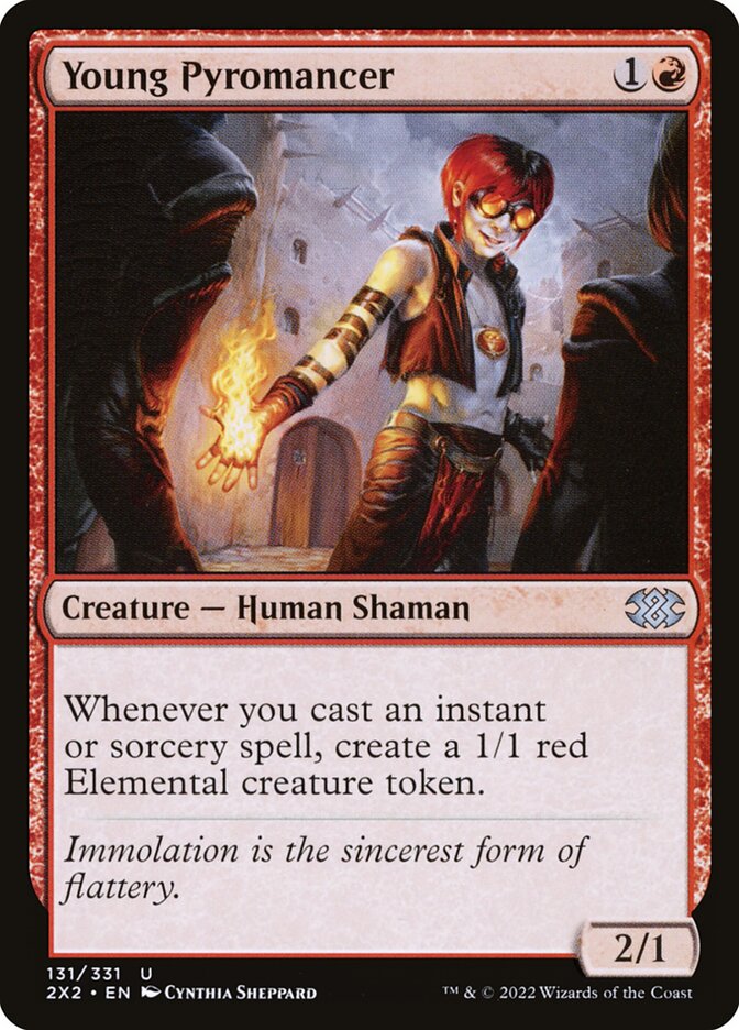 Young Pyromancer 131/331 (Double Masters 2022)  | Good Games Modbury