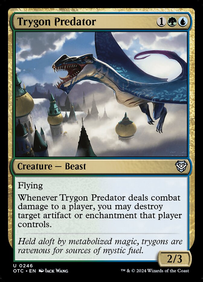 Trygon Predator 246/342 (Commander: Outlaws of Thunder Junction)  | Good Games Modbury