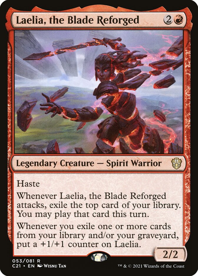 Laelia, the Blade Reforged 53/81 (Commander 2021)  | Good Games Modbury