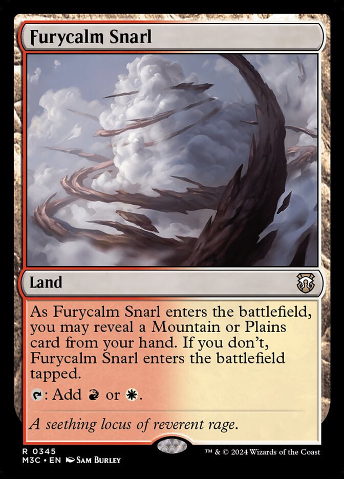 Furycalm Snarl 345/411 (Commander: Modern Horizons 3)  | Good Games Modbury