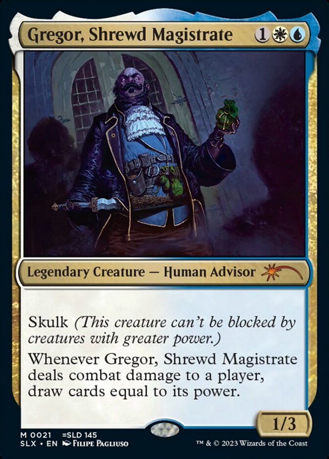 Gregor, Shrewd Magistrate 21/32 (SLX Cards)  | Good Games Modbury